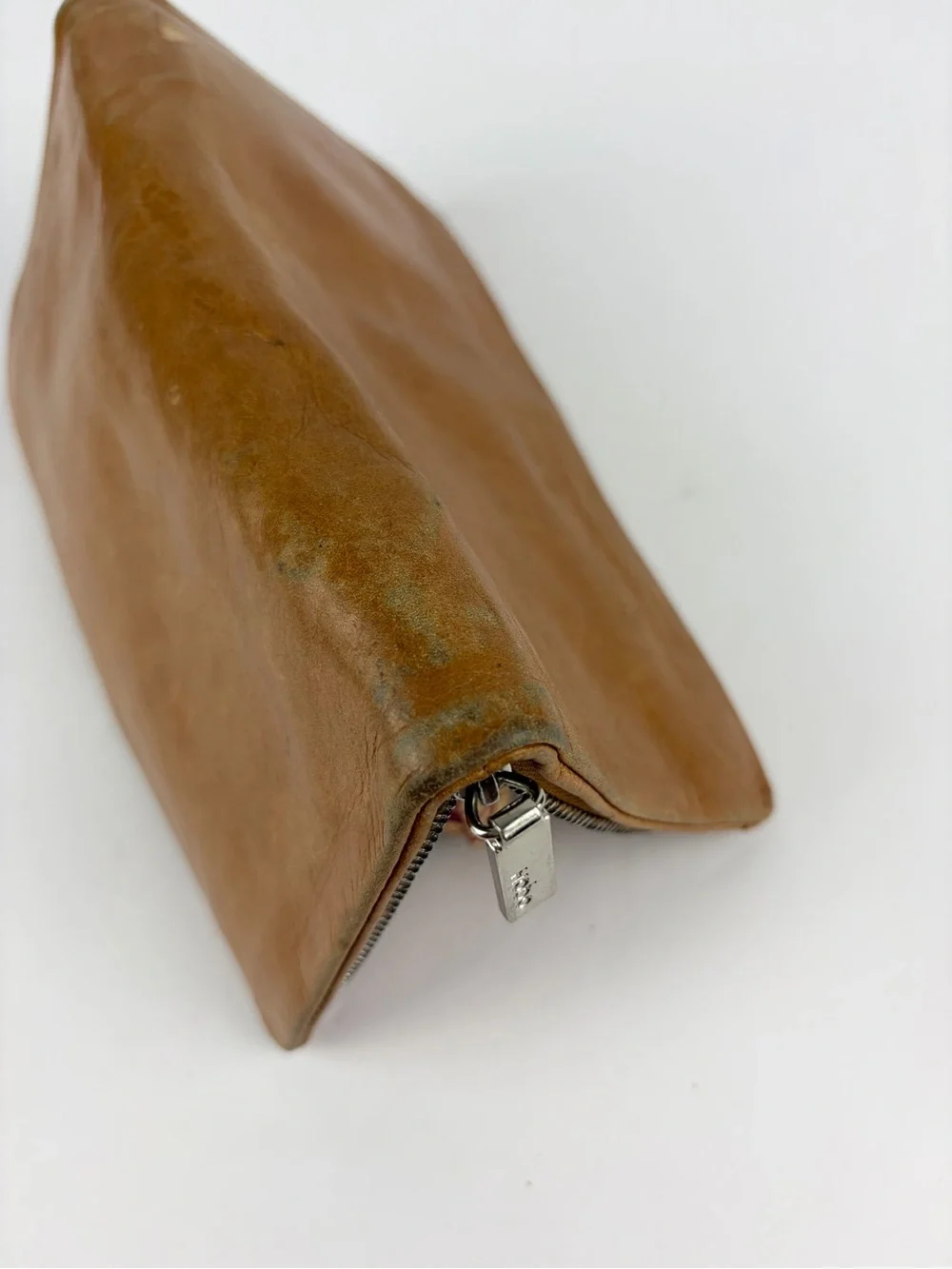 Hobo Eliza Carmel Brown Leather Zip Around Wallet